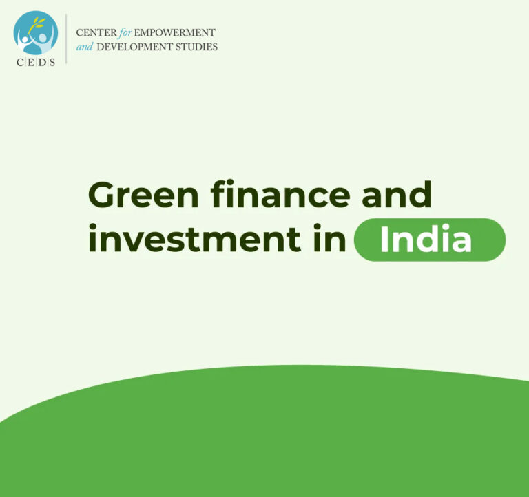Green Finance and ESG: Fueling Sustainable Investments in India
